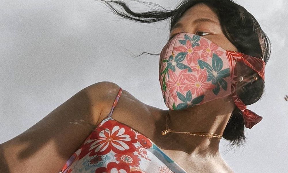 5 Hand Embroidered Sustainable Masks