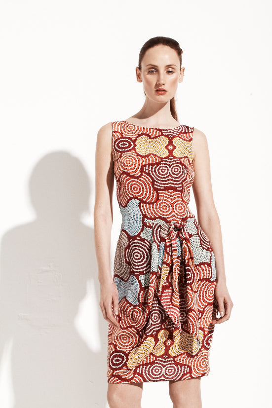 Indigenous Dot Printed Midi Dress