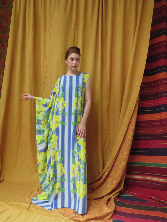 Seasonless Silk Saree Kaftan