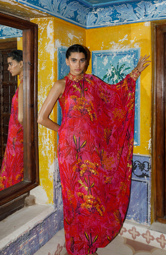 The Nalini Saree Kaftan