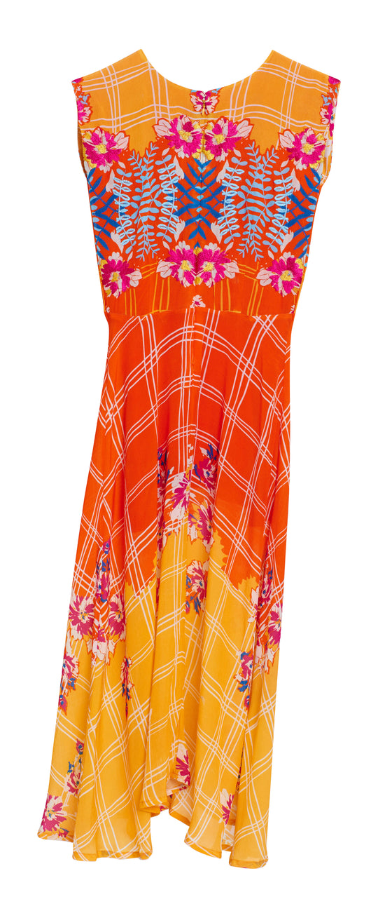 Roopa, Luxury, Sustainable fashion, roopapemmaraju, longdresses, dresses, printeddress, silkdress
