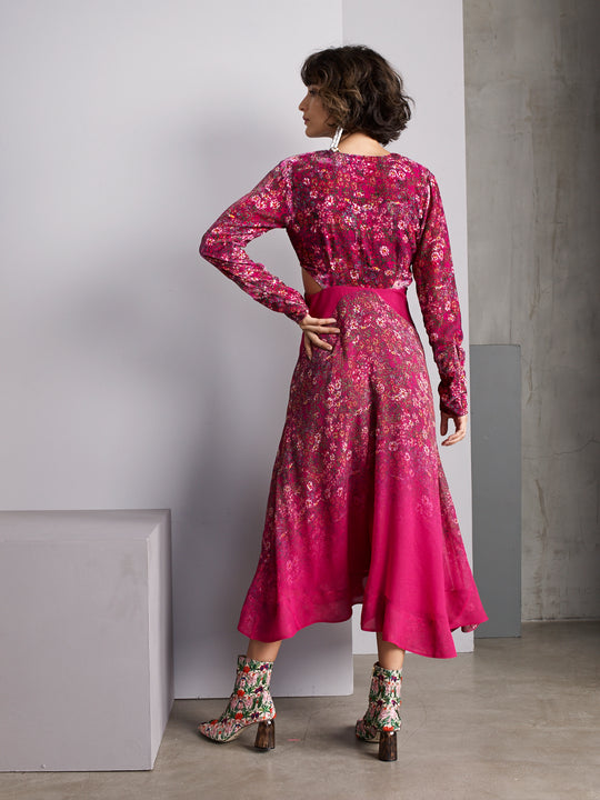Roopa, Luxury, Sustainable fashion, roopapemmaraju, longdresses, dresses, printeddress, silkdress