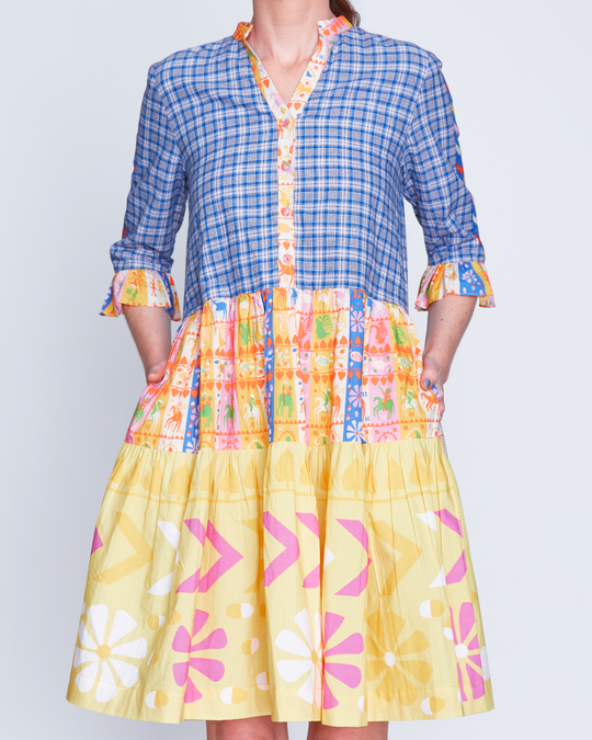 Plaid Chandi Dress