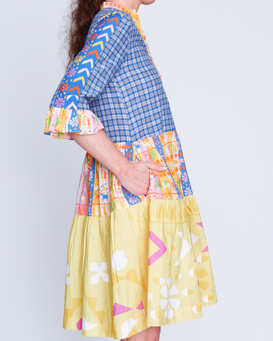 Plaid Chandi Dress