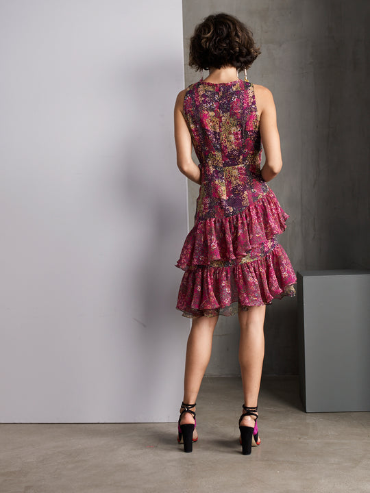 Roopa, Luxury, Sustainable fashion, roopapemmaraju, longdresses, dresses, printeddress, silkdress