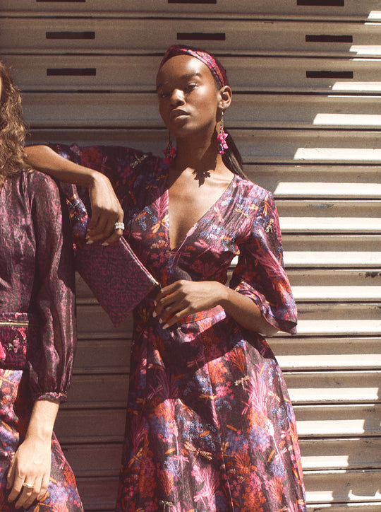 Four O'Clock Silk Dress
