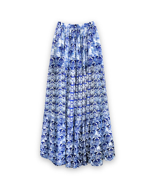 Neel Maxi Silk Skirt