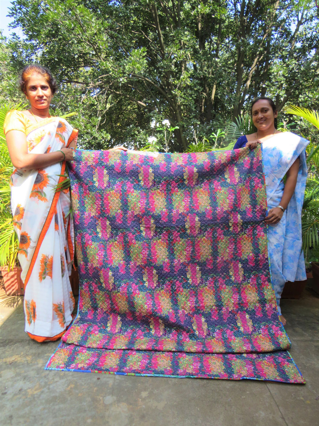 Floral Patches Quilt