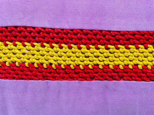 Lilac Velvet Stripe Throw Pillow Cover