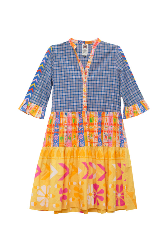 Plaid Chandi Dress