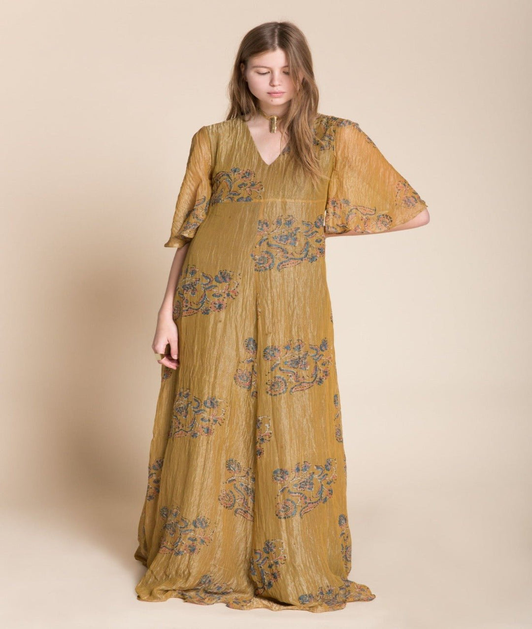 Jaipur Maxi Gown | Roopa Pemmaraju