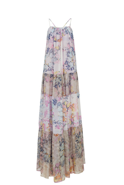 Roopa, Luxury, Sustainable fashion, roopapemmaraju, longdresses, dresses, printeddress, silkdress