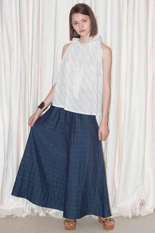 Cotton Wide Leg Pants | Roopa Pemmaraju