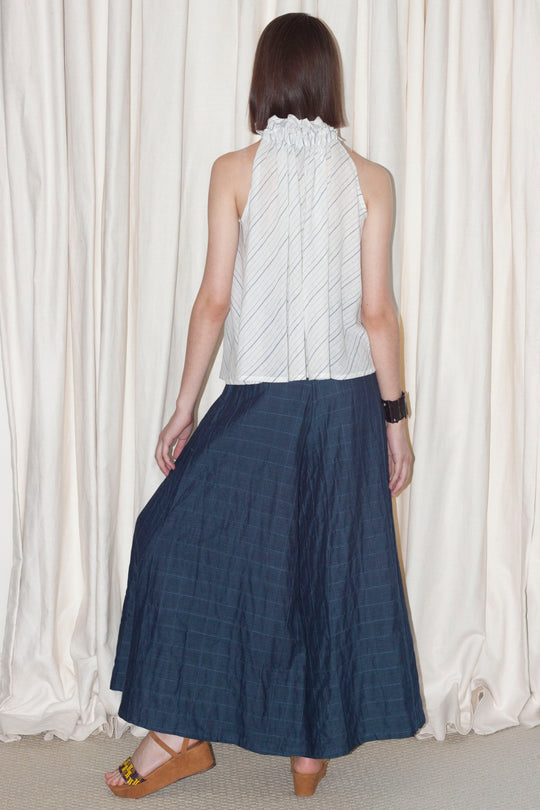 Cotton Wide Leg Pants | Roopa Pemmaraju