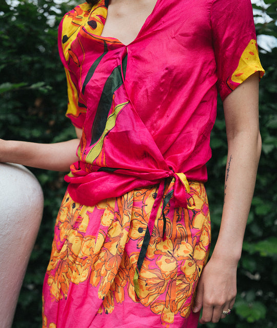 Silk Organza Sabi Star Blouse