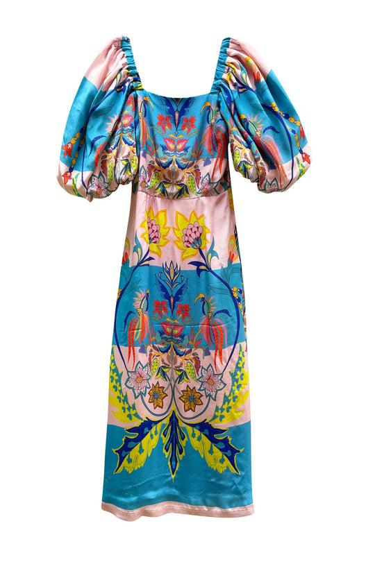 Chintz Midi Dress