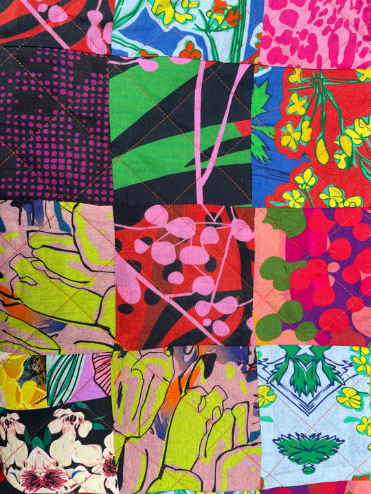 Patchwork Throw Blanket