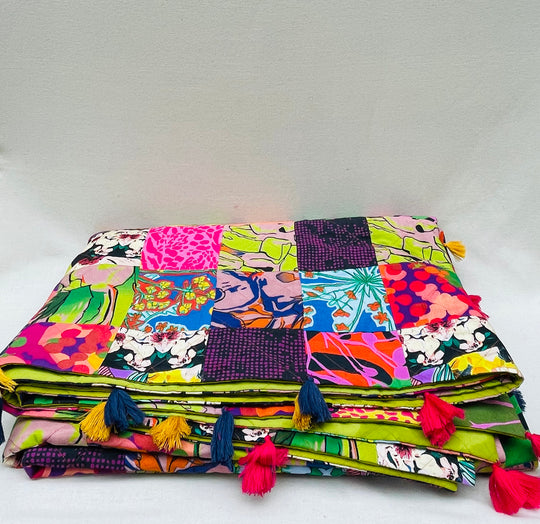 Patchwork Throw Blanket
