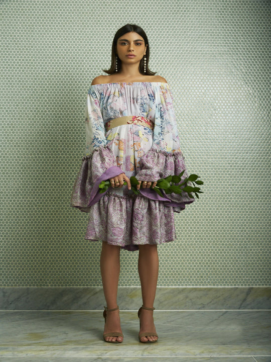 Roopa, Luxury, Sustainable fashion, roopapemmaraju, longdresses, dresses, printeddress, silkdress
