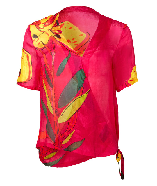 Silk Organza Sabi Star Blouse
