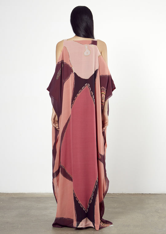 Roopa, Luxury, Sustainable fashion, roopapemmaraju, longdresses, dresses, printeddress, silkdress