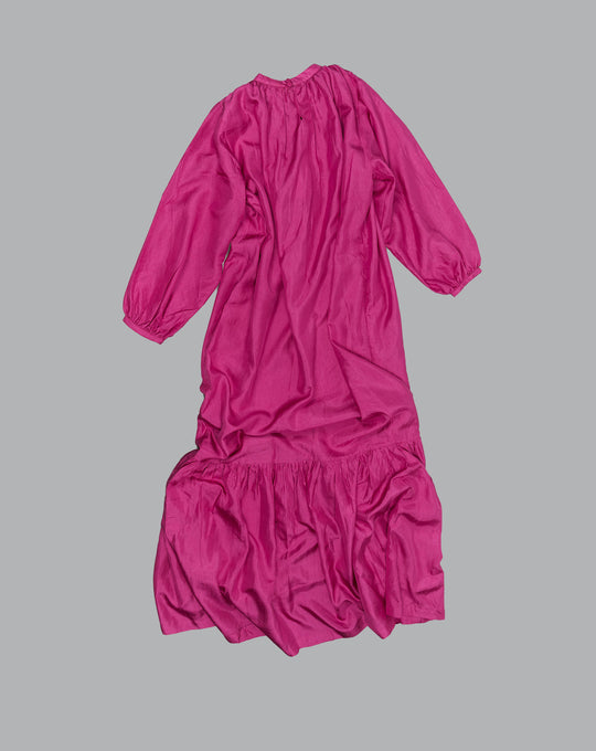 Evening Primrose Silk Dress