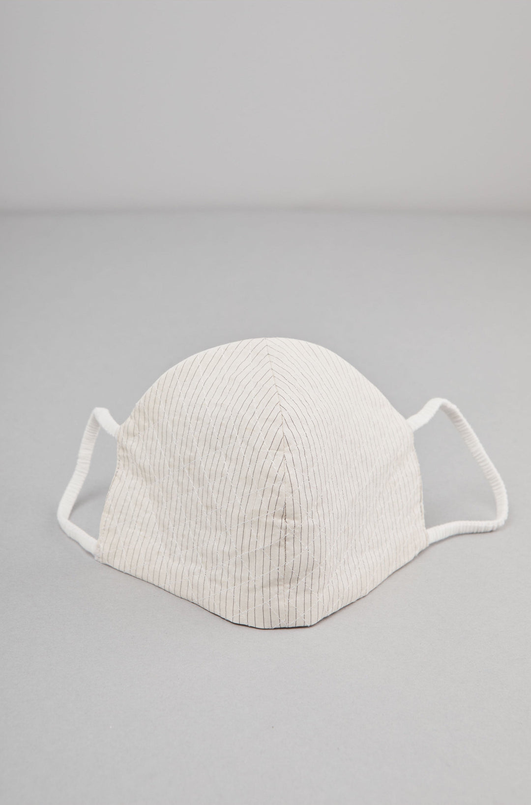 Thin Pin-Stripe Cotton Mask