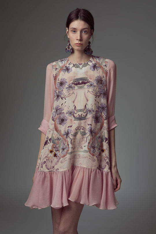 Roopa, Luxury, Sustainable fashion, roopapemmaraju, longdresses, dresses, printeddress, silkdress