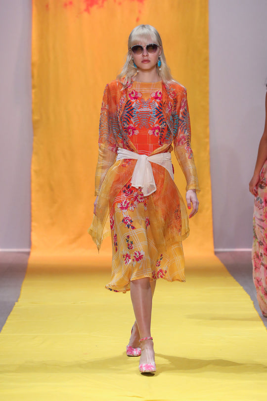 Roopa, Luxury, Sustainable fashion, roopapemmaraju, longdresses, dresses, printeddress, silkdress
