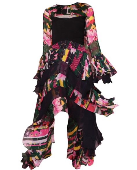Roopa, Luxury, Sustainable fashion, roopapemmaraju, longdresses, dresses, printeddress, silkdress