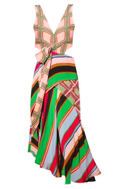 Hasri printed slip dress