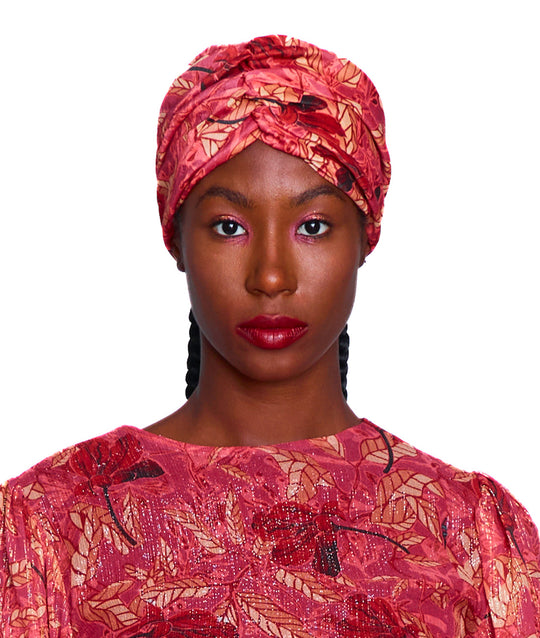 Saroja Floral Silk Headband