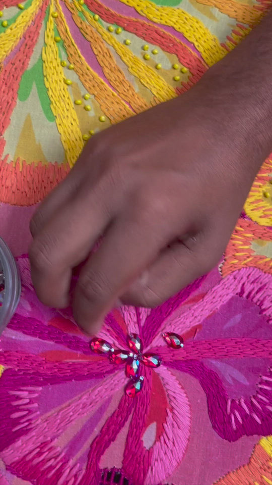 Gulmohar Godet Skirt
