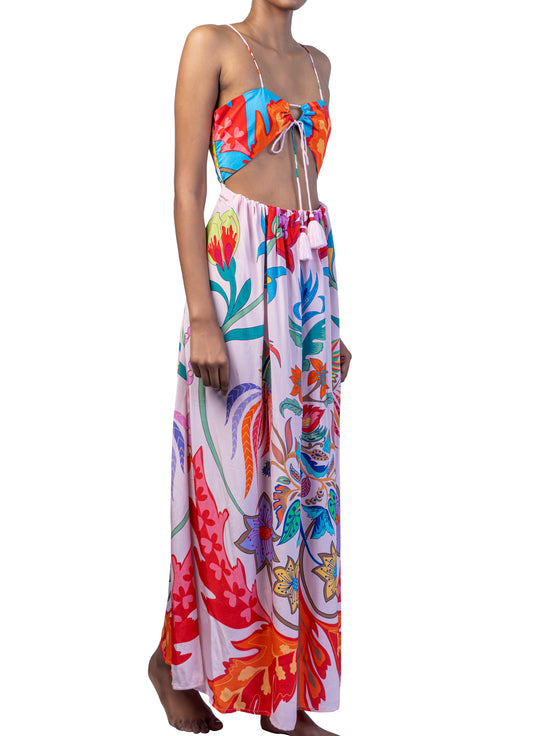 Chintz Cutout Dress