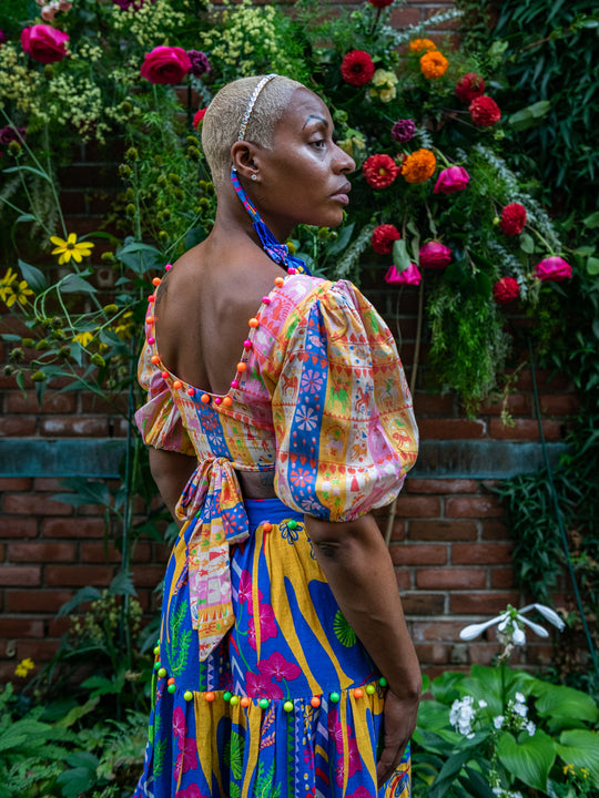 Chandi Wrap Top
