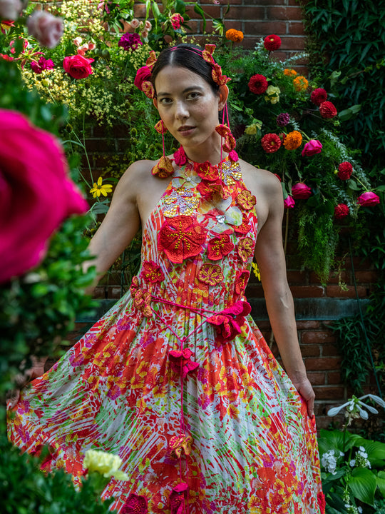 Vani Bouquet Maxi Gown