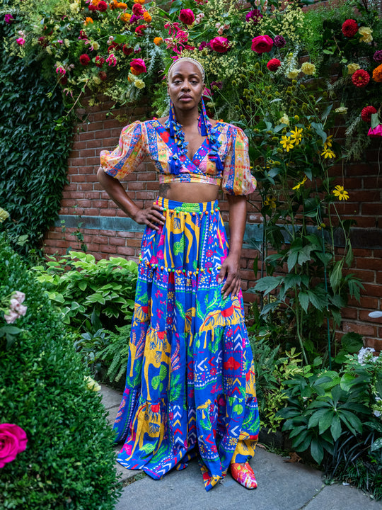 Chandi Wrap Top