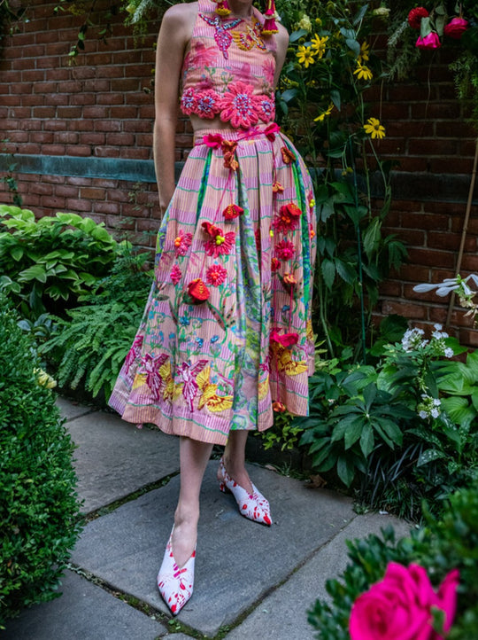 Nalina Garden Midi Skirt