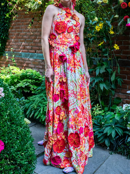 Vani Bouquet Maxi Gown