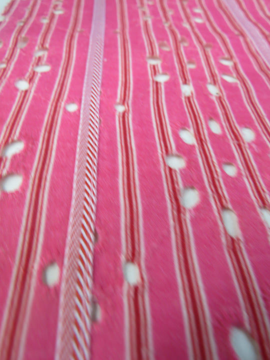 Printed Stripe Cotton Hakoba Jacket