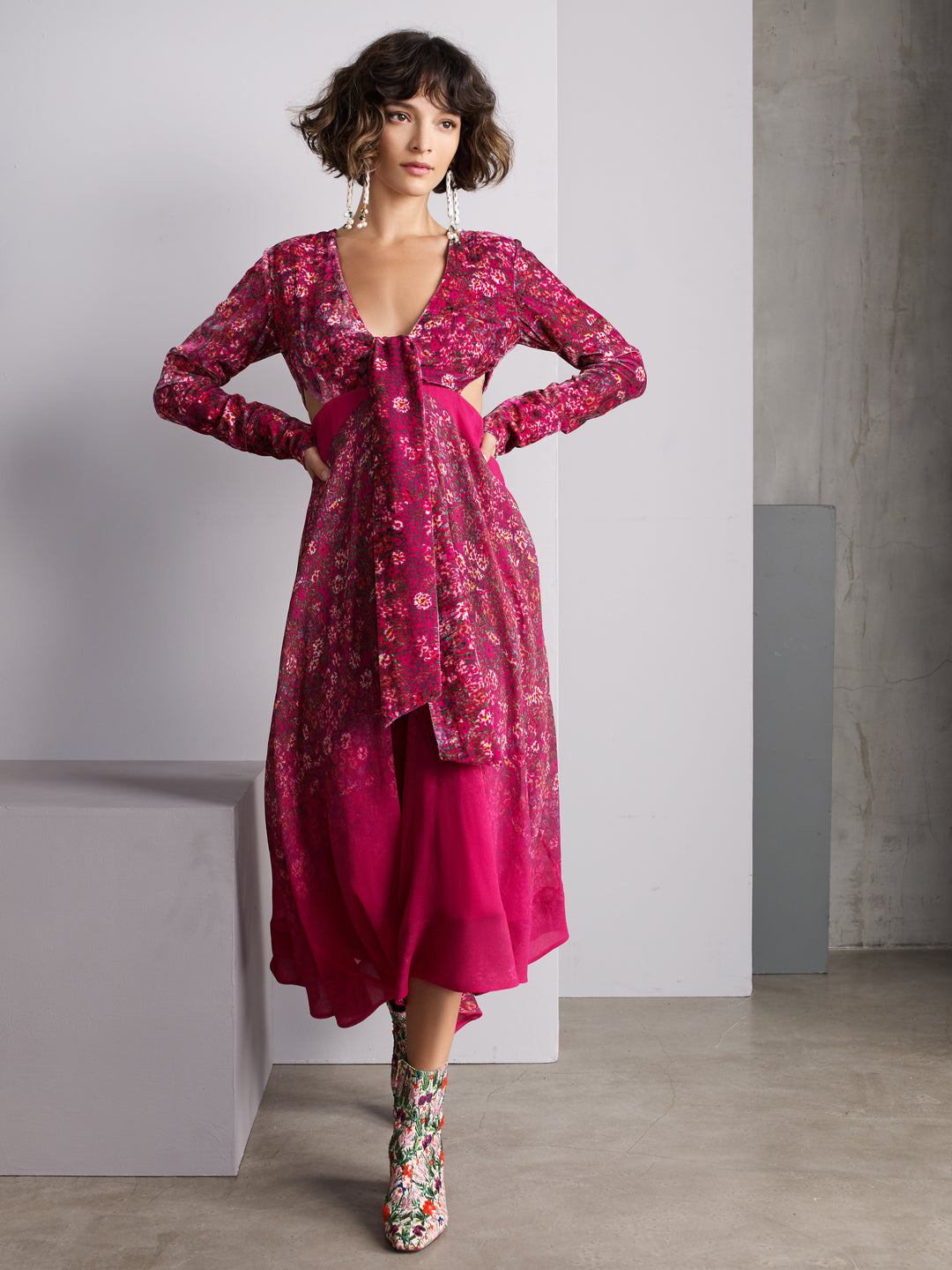 Roopa, Luxury, Sustainable fashion, roopapemmaraju, longdresses, dresses, printeddress, silkdress