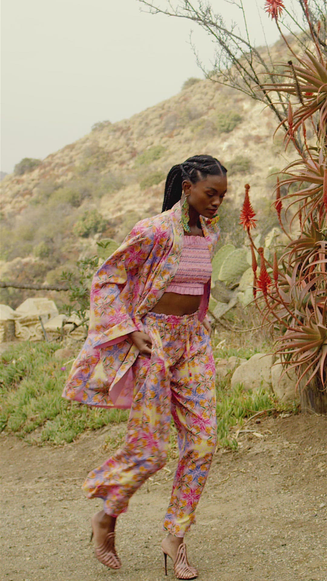 Recycled Cotton Starlight Kimono Jacket