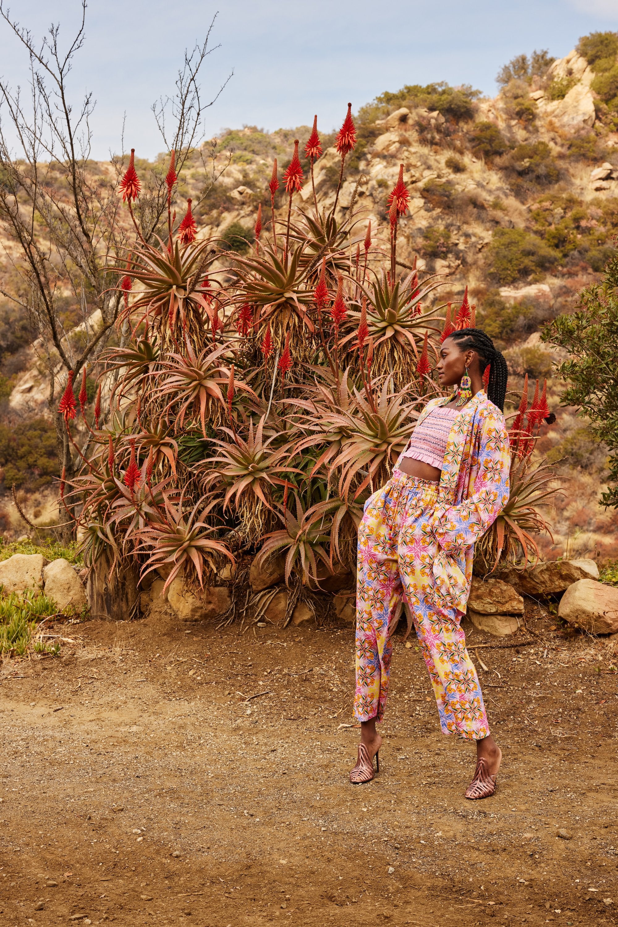 Recycled Cotton Starlight Kimono Jacket