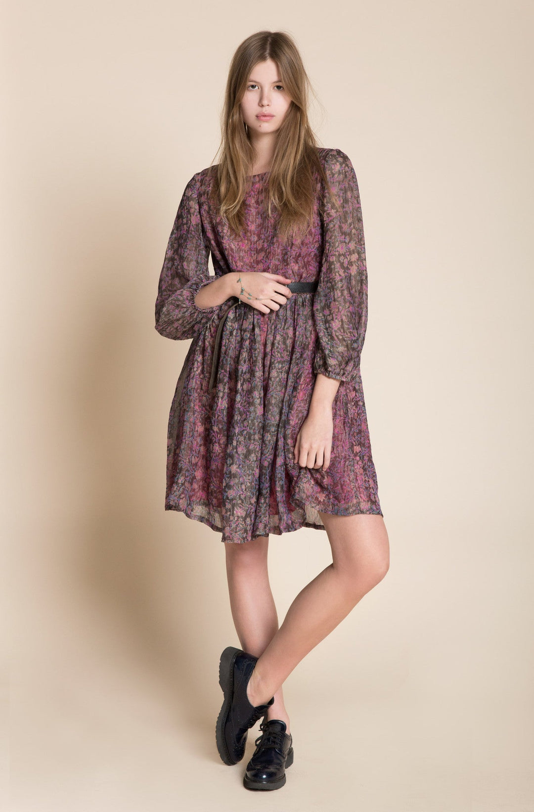 Floral Midi Dress | Roopa Pemmaraju
