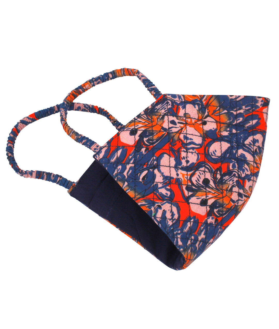 Blue Blossom Recycled Cotton Mask