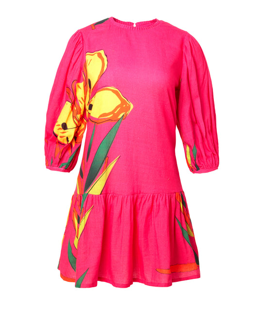 Handwoven Cotton Sabi Star Dress