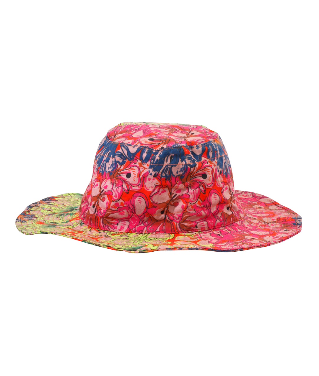 Recycled Cotton Floral Round Hat