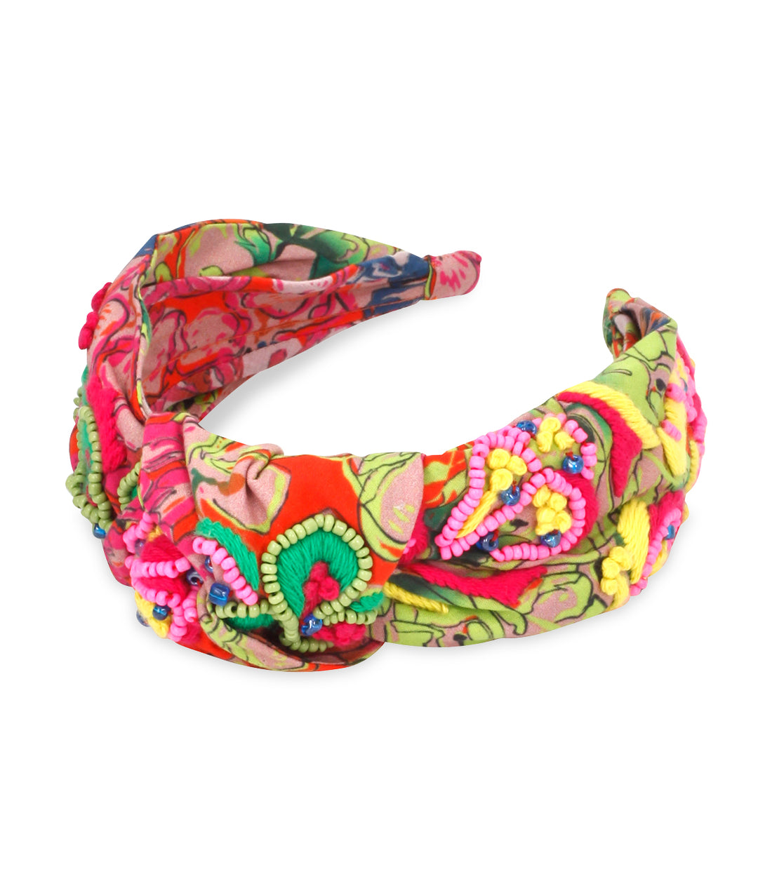 Desert Bloom Recycled Cotton Embroidered Headband