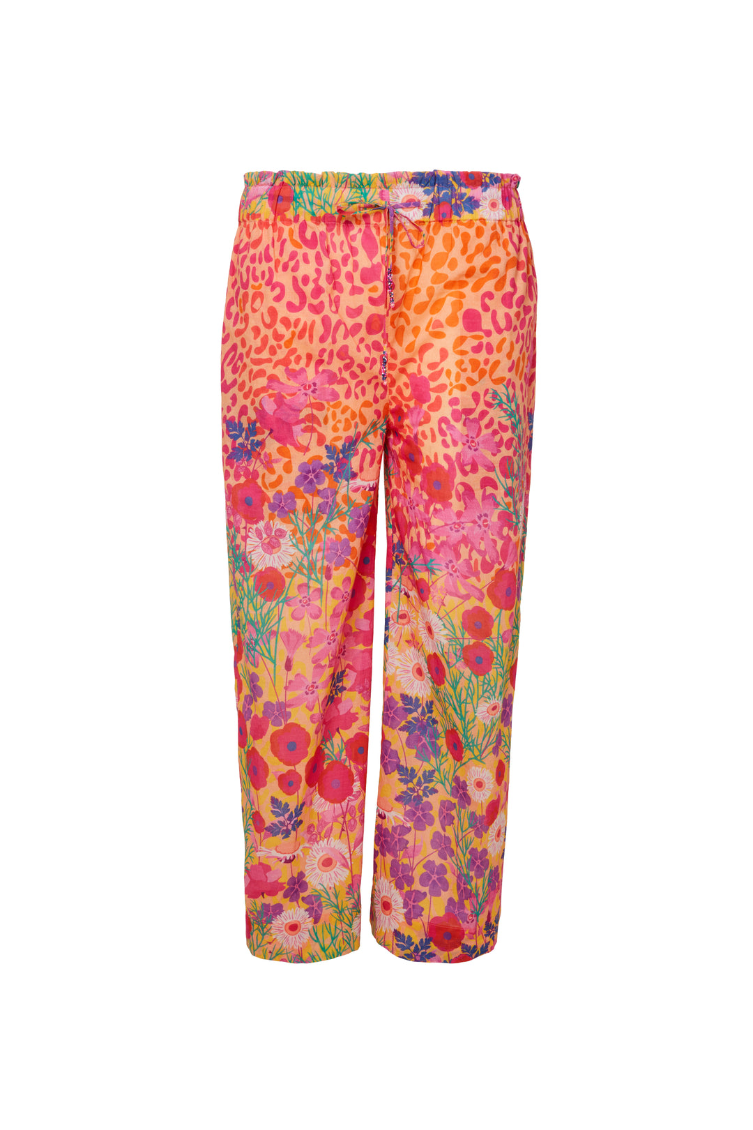 Printed Willow Cotton Pants
