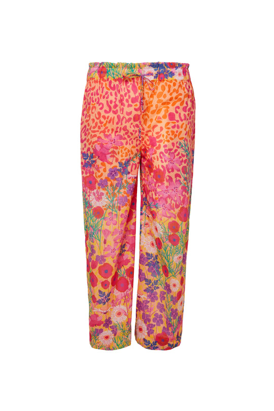 Printed Willow Cotton Pants